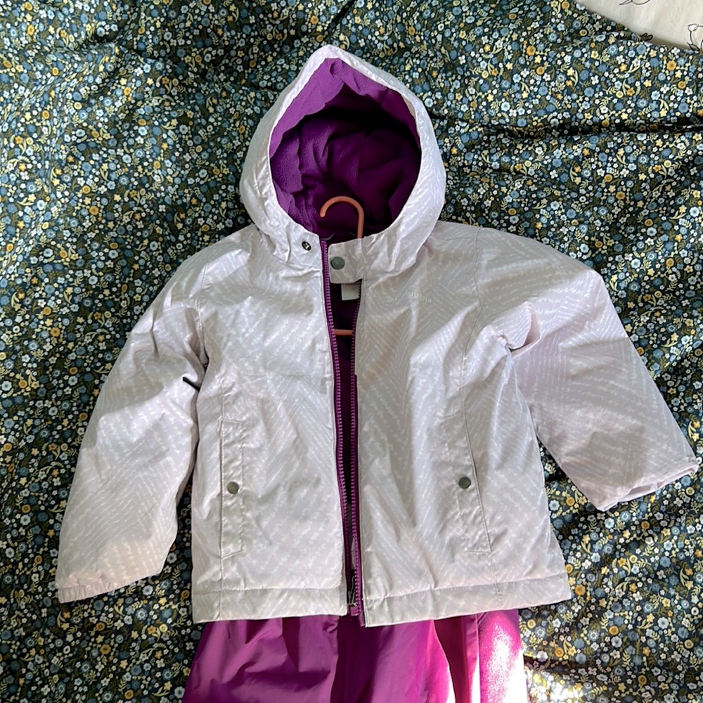Columbia kids Buga ski jacket and bib set